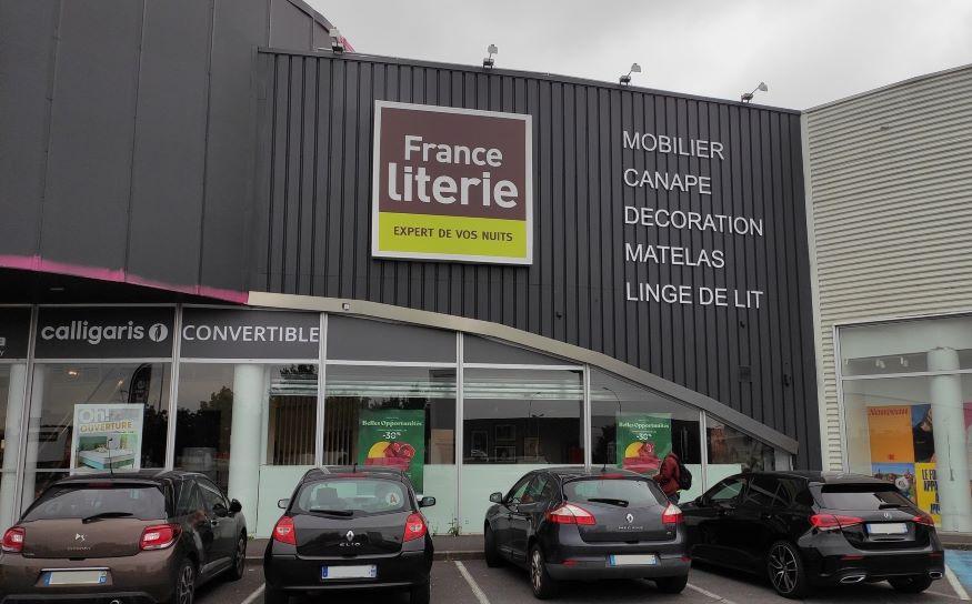 France Literie Fleury Merogis Ste Geneviève façade magasin