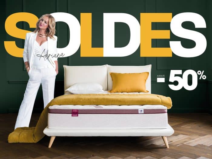 Soldes d&rsquo;hiver France Literie