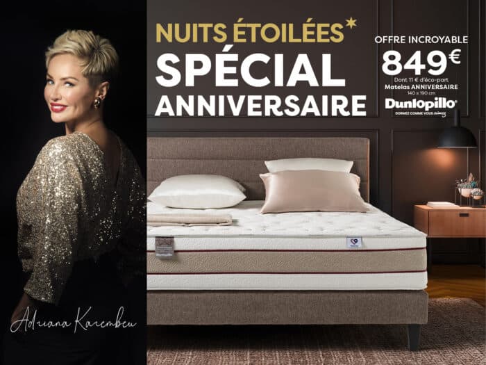 Anniversaire France Literie